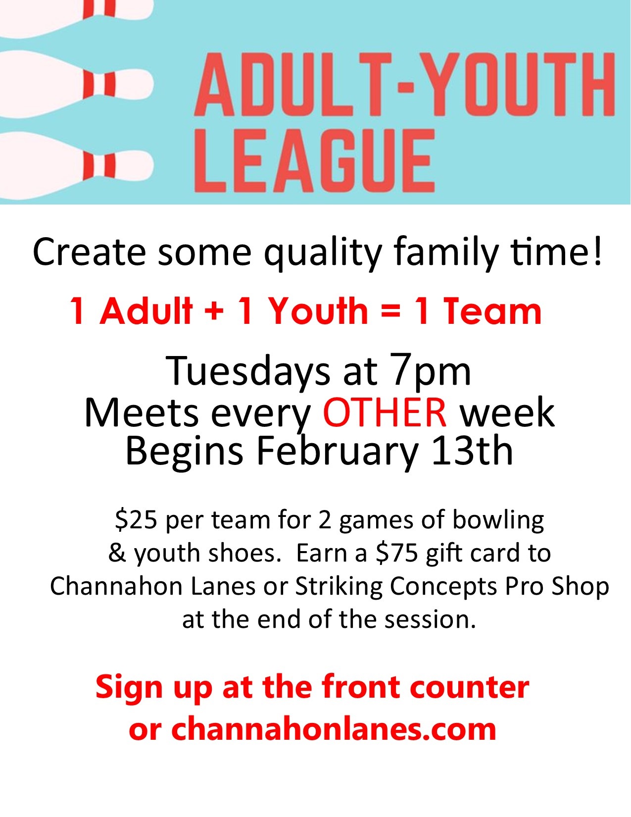 Youth Bowling Leagues